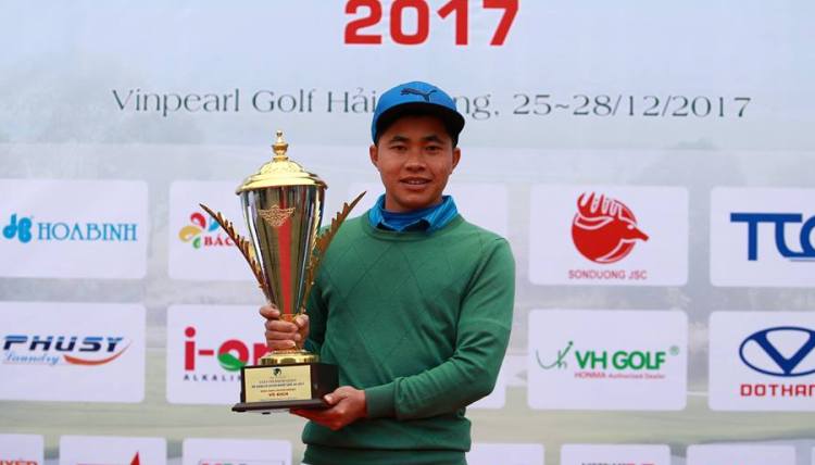 Kết quả hình ảnh cho nguyá»
n hữu quyết vô Äá»ch Äá»i kháng quá»c gia golfedit